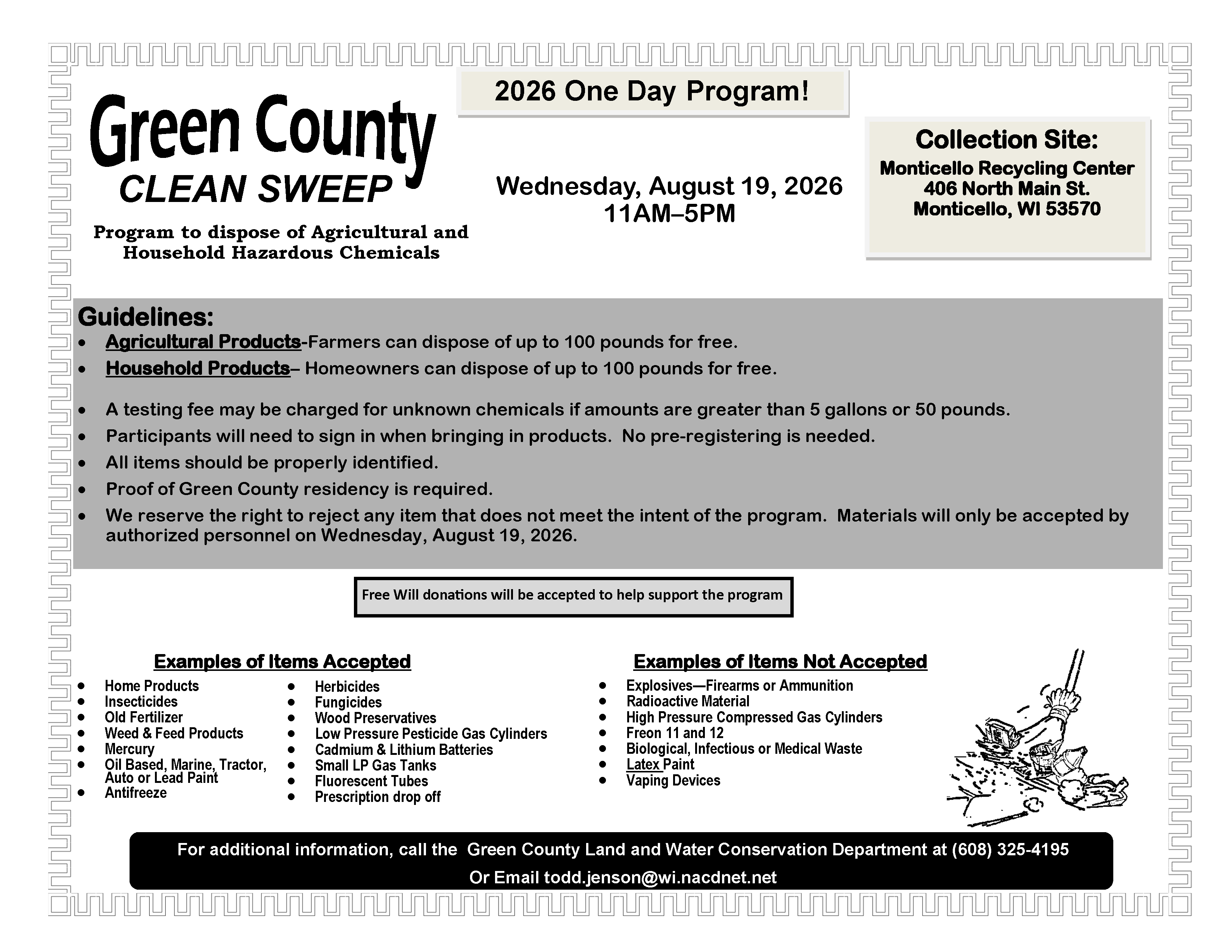 Green County Clean Sweep